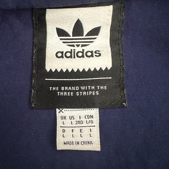 Adidas x Hélas Lucas Puig Skateboarding Track Jacket Men's Size Large Blue RARE - Picture 12 of 12